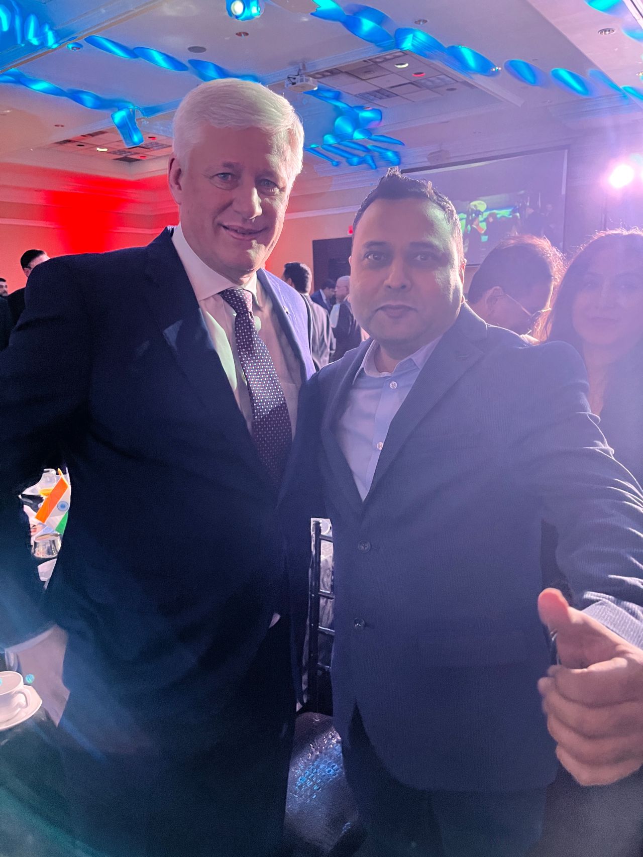 With Stephen Harper - 22nd Prime Minister of Canada